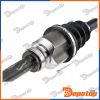 Demi-Arbre de Transmission ATM droite pour CITROEN | NPW-CT-155, 168ST93
